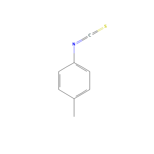 4-Methylphenyl isothiocyanate (CAS: 622-59-3) - Chemical Structure and Molecular Formula 