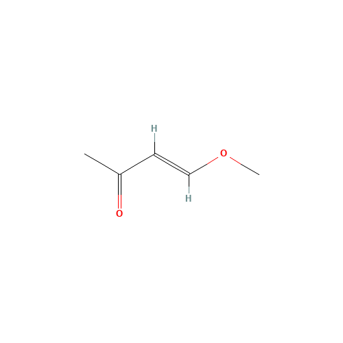 4-METHOXY-3-BUTEN-2-ONE (CAS: 4652-27-1) - Chemical Structure and Molecular Formula 