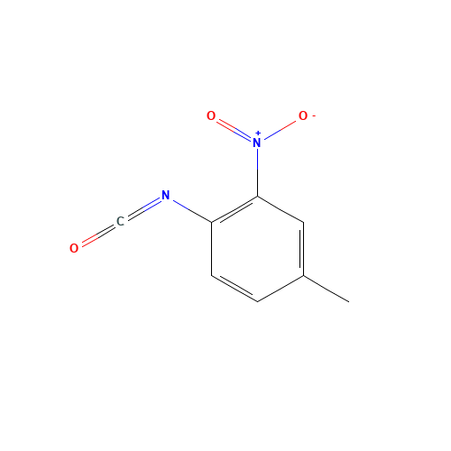 4-METHYL-2-NITROPHENYL ISOCYANATE (CAS: 57910-98-2) - Chemical Structure and Molecular Formula 