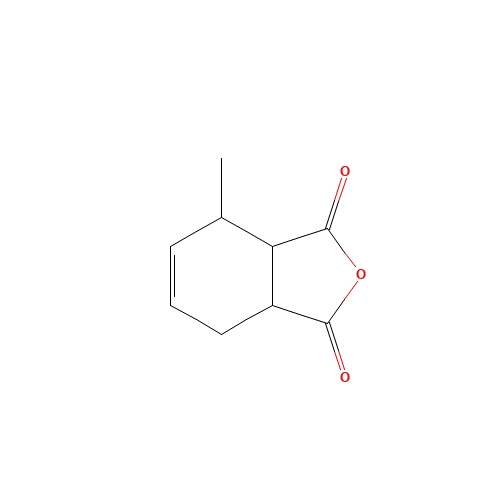 3-Methyltetrahydrophthalic anhydride (CAS: 5333-84-6) - Chemical Structure and Molecular Formula 