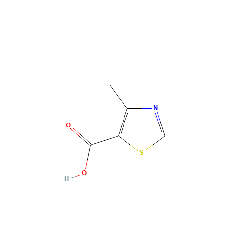 4-Methylthiazole-5-carboxylic acid (CAS: 20485-41-0) - Chemical Structure and Molecular Formula 
