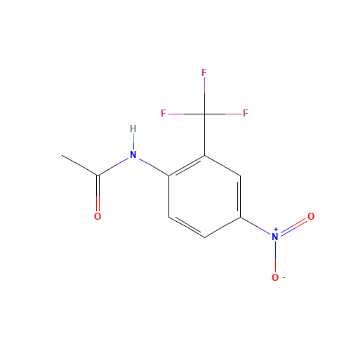 4-NITRO-2-(TRIFLUOROMETHYL)ACETANILIDE (CAS: 395-68-6) - Related Chemical Product