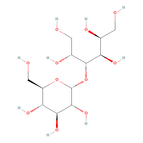Maltitol (CAS: 585-88-6) - Chemical Structure and Molecular Formula 