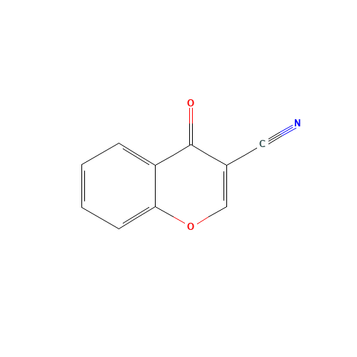 3-CYANOCHROMONE (CAS: 50743-17-4) - Chemical Structure and Molecular Formula 