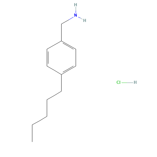 4-PENTYLBENZYLAMINE HYDROCHLORIDE (CAS: 105254-43-1) - Related Chemical Product