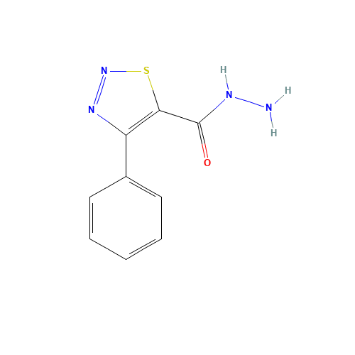 4-PHENYL-1,2,3-THIADIAZOLE-5-CARBOHYDRAZIDE (CAS: 58756-27-7) - Related Chemical Product