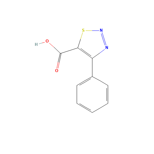 4-PHENYL-1,2,3-THIADIAZOLE-5-CARBOXYLIC ACID (CAS: 78875-63-5) - Related Chemical Product