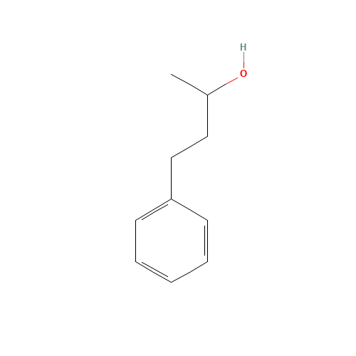 4-Phenyl-2-butanol (CAS: 2344-70-9) - Chemical Structure and Molecular Formula 