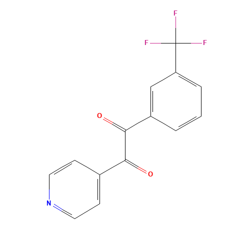 4-Pyridinyl[3-(trifluoromethyl)phenyl]-ethanedione (CAS: 271247-57-5) - Related Chemical Product