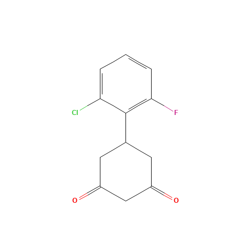 5-(2-CHLORO-6-FLUOROPHENYL)CYCLOHEXANE-1,3-DIONE (CAS: 175136-88-6) - Related Chemical Product