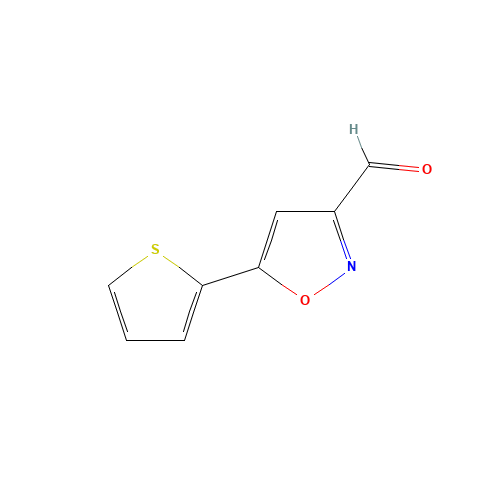 5-(2-THIENYL)-3-ISOXAZOLECARBALDEHYDE (CAS: 465514-11-8) - Related Chemical Product