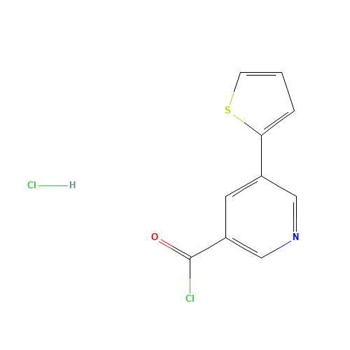 5-(2-THIENYL)NICOTINOYL CHLORIDE HYDROCHLORIDE (CAS: 321309-36-8) - Related Chemical Product