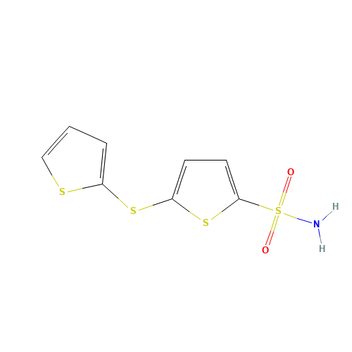 5-(2-THIENYLTHIO)THIOPHENE-2-SULFONAMIDE (CAS: 63033-64-7) - Related Chemical Product