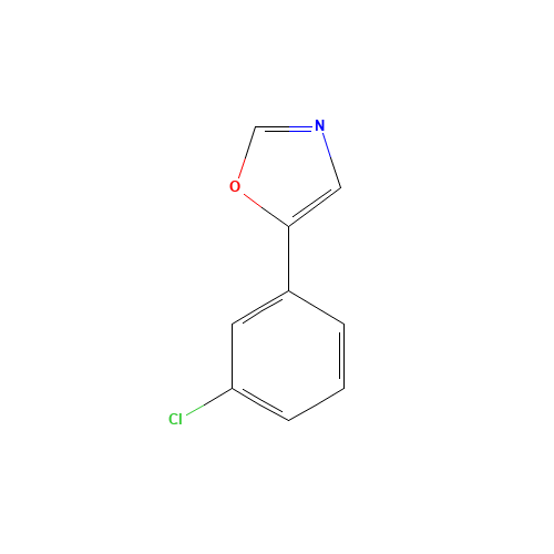 5-(3-CHLOROPHENYL)OXAZOLE (CAS: 89808-76-4) - Related Chemical Product