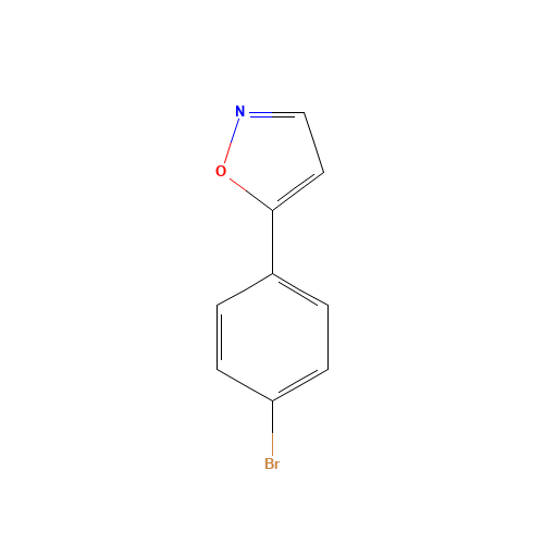 5-(4-BROMOPHENYL)ISOXAZOLE (CAS: 7064-31-5) - Related Chemical Product