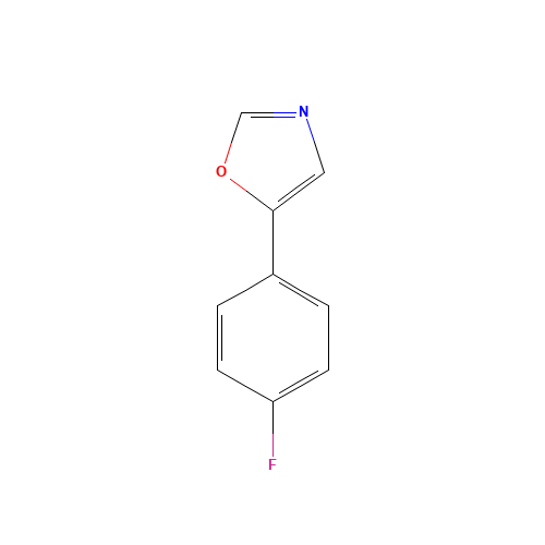 5-(4-FLUOROPHENYL)OXAZOLE (CAS: 128101-19-9) - Related Chemical Product