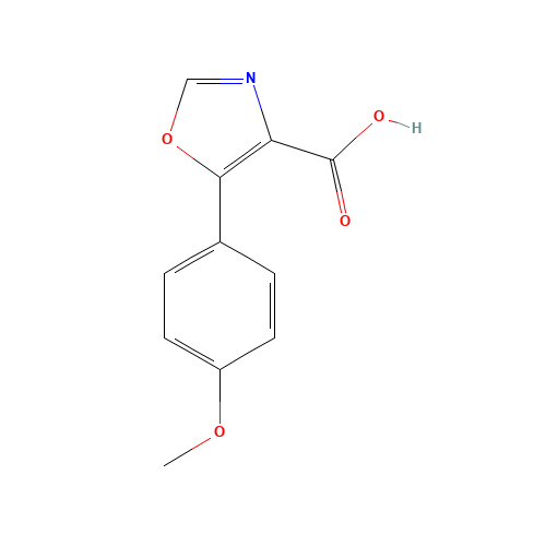 5-(4-METHOXYPHENYL)-1,3-OXAZOLE-4-CARBOXYLIC ACID (CAS: 89205-07-2) - Related Chemical Product