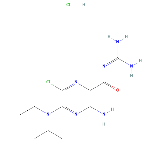 5-(N-Ethyl-N-isopropyl)amiloridehydrochloride (CAS: 134672-02-9) - Related Chemical Product