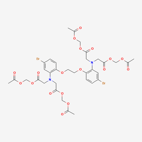 5,5'-DIBROMO BAPTA AM chemical structure 5,5'-DIBROMO BAPTA AM (CAS: 147504-95-8) - Chemical Structure and Molecular Formula
