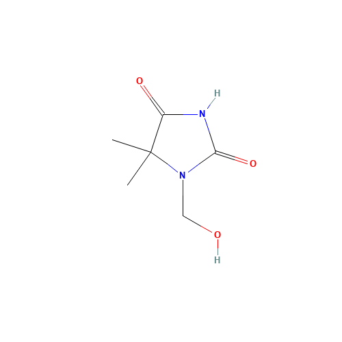 1-Hydroxymethyl-5,5-dimethylhydantoin (CAS: 116-25-6) - Related Chemical Product