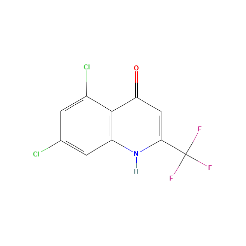 5,7-DICHLORO-4-HYDROXY-2-(TRIFLUOROMETHYL)QUINOLINE (CAS: 59108-13-3) - Related Chemical Product
