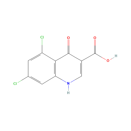 5,7-DICHLORO-4-HYDROXYQUINOLINE-3-CARBOXYLIC ACID (CAS: 171850-30-9) - Related Chemical Product