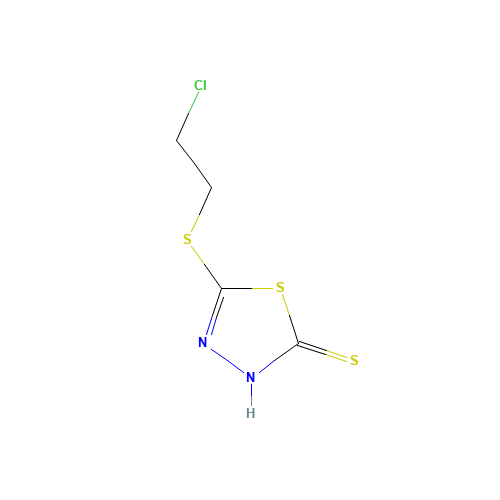 5-[(2-CHLOROETHYL)THIO]-1,3,4-THIADIAZOLE-2-THIOL (CAS: 142826-71-9) - Related Chemical Product