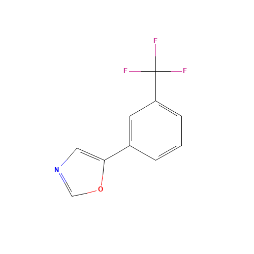 5-[3-(TRIFLUOROMETHYL)PHENYL]OXAZOLE (CAS: 175205-48-8) - Related Chemical Product