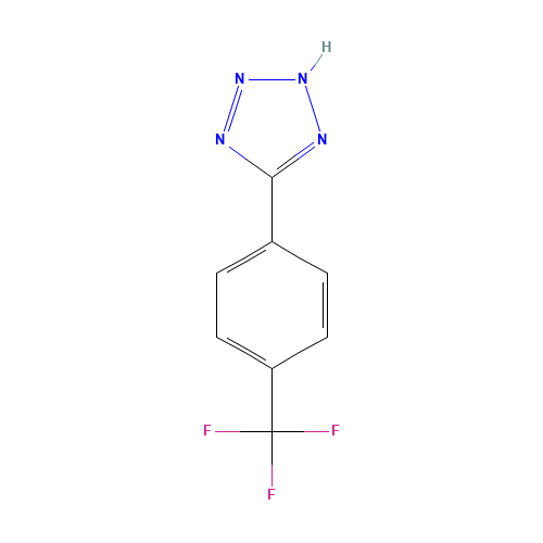 5-[4-(Trifluoromethyl)phenyl]-1H-tetrazole (CAS: 2251-79-8) - Related Chemical Product