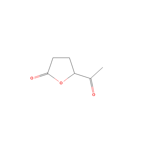 5-ACETYLTETRAHYDROFURAN-2-ONE (CAS: 29393-32-6) - Chemical Structure and Molecular Formula 