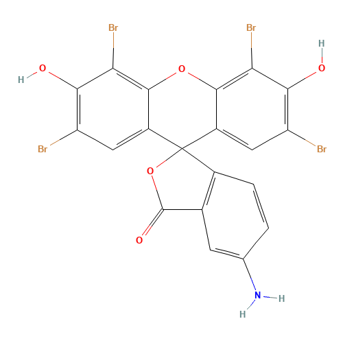 5-Aminoeosin (CAS: 75900-75-3) - Chemical Structure and Molecular Formula 
