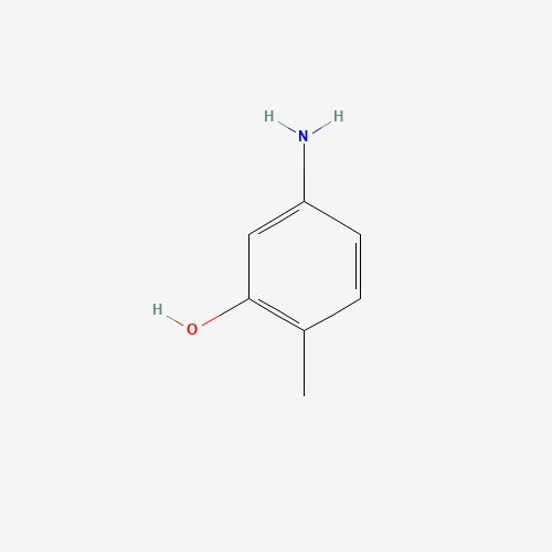 5-Amino-o-cresol chemical structure 5-Amino-o-cresol (CAS: 2835-95-2) - Chemical Structure and Molecular Formula