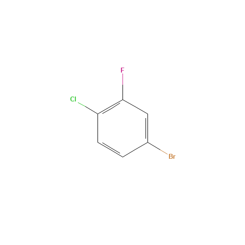 4-Bromo-1-chloro-2-fluorobenzene (CAS: 60811-18-9) - Chemical Structure and Molecular Formula 