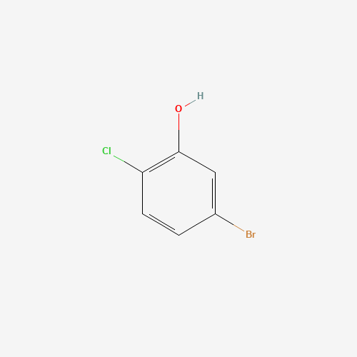5-Bromo-2-chlorophenol (CAS: 183802-98-4) - Chemical Structure and Molecular Formula 