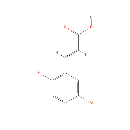 5-BROMO-2-FLUOROCINNAMIC ACID (CAS: 202865-71-2) - Related Chemical Product