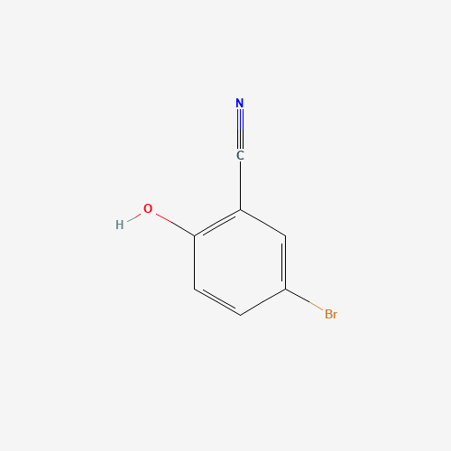 5-BROMO-2-HYDROXYBENZONITRILE (CAS: 40530-18-5) - Chemical Structure and Molecular Formula 