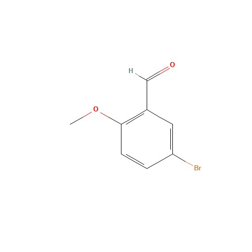 5-Bromo-2-anisaldehyde (CAS: 25016-01-7) - Chemical Structure and Molecular Formula 