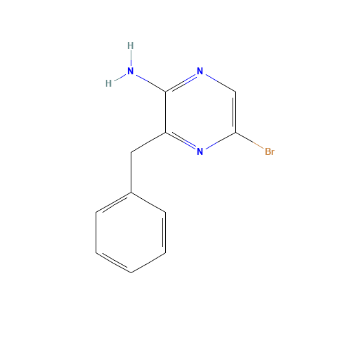2-AMINO-3-(PHENYLMETHYL)-5-BROMOPYRAZINE (CAS: 174680-55-8) - Related Chemical Product