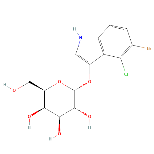 5-Bromo-4-chloro-3-indolyl-alpha-D-galactopyranoside (CAS: 107021-38-5) - Related Chemical Product