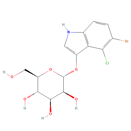 5-BROMO-4-CHLORO-3-INDOLYL ALPHA-D-MANNOPYRANOSIDE (CAS: 125229-64-3) - Related Chemical Product