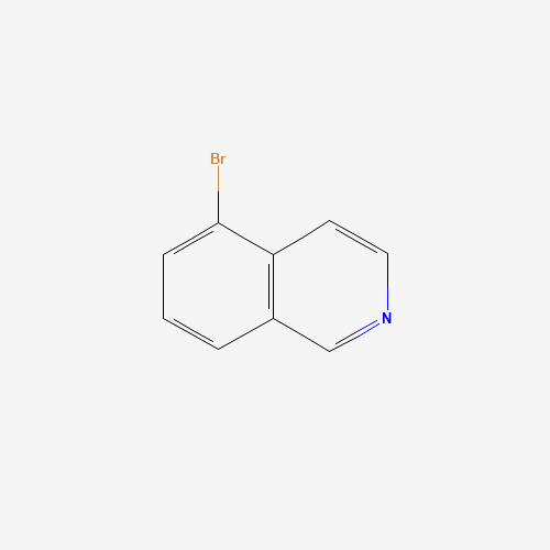 5-Bromoisoquinoline (CAS: 34784-04-8) - Chemical Structure and Molecular Formula 