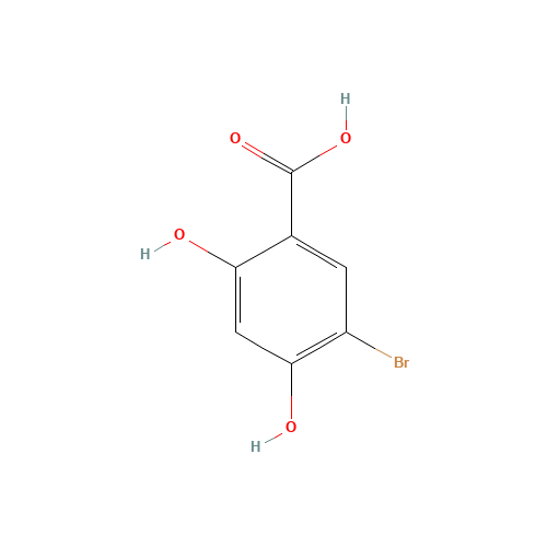 5-BROMO-2,4-DIHYDROXYBENZOIC ACID (CAS: 7355-22-8) - Related Chemical Product