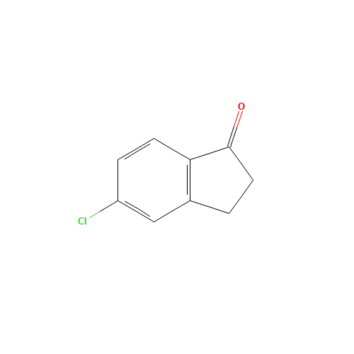5-Chloro-1-indanone (CAS: 42348-86-7) - Chemical Structure and Molecular Formula 