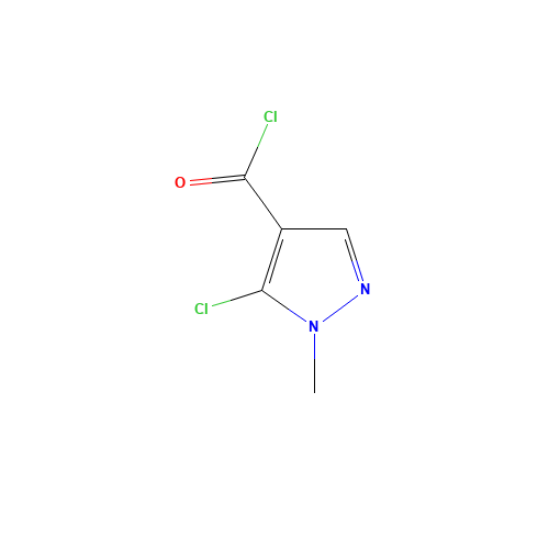 5-CHLORO-1-METHYL-1H-PYRAZOLE-4-CARBONYL CHLORIDE (CAS: 110763-09-2) - Related Chemical Product