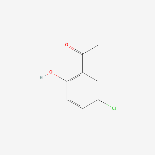 1-(5-Chloro-2-hydroxyphenyl)ethanone (CAS: 1450-74-4) - Chemical Structure and Molecular Formula 