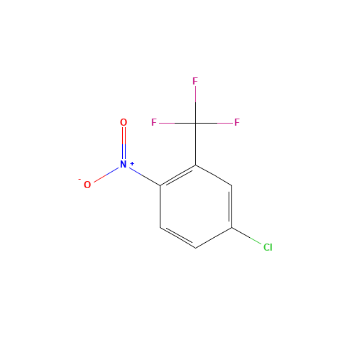 5-Chloro-2-nitrobenzotrifluoride (CAS: 118-83-2) - Chemical Structure and Molecular Formula 