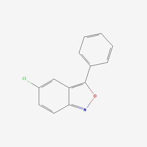 5-CHLORO-3-PHENYLANTHRANIL (CAS: 719-64-2) - Chemical Structure and Molecular Formula 