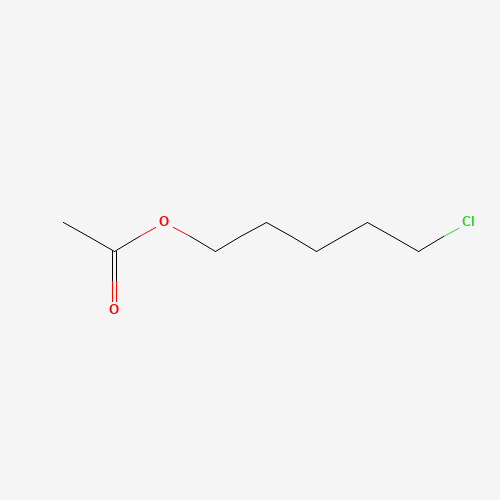 5-CHLOROPENTYL ACETATE (CAS: 20395-28-2) - Chemical Structure and Molecular Formula 