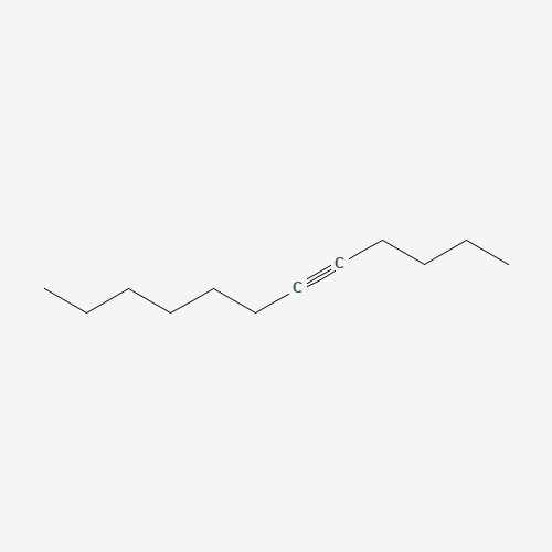 5-DODECYNE (CAS: 19780-12-2) - Chemical Structure and Molecular Formula 