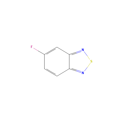 5-FLUOROBENZO-[2,1,3]-THIADIAZOLE (CAS: 17821-75-9) - Chemical Structure and Molecular Formula 